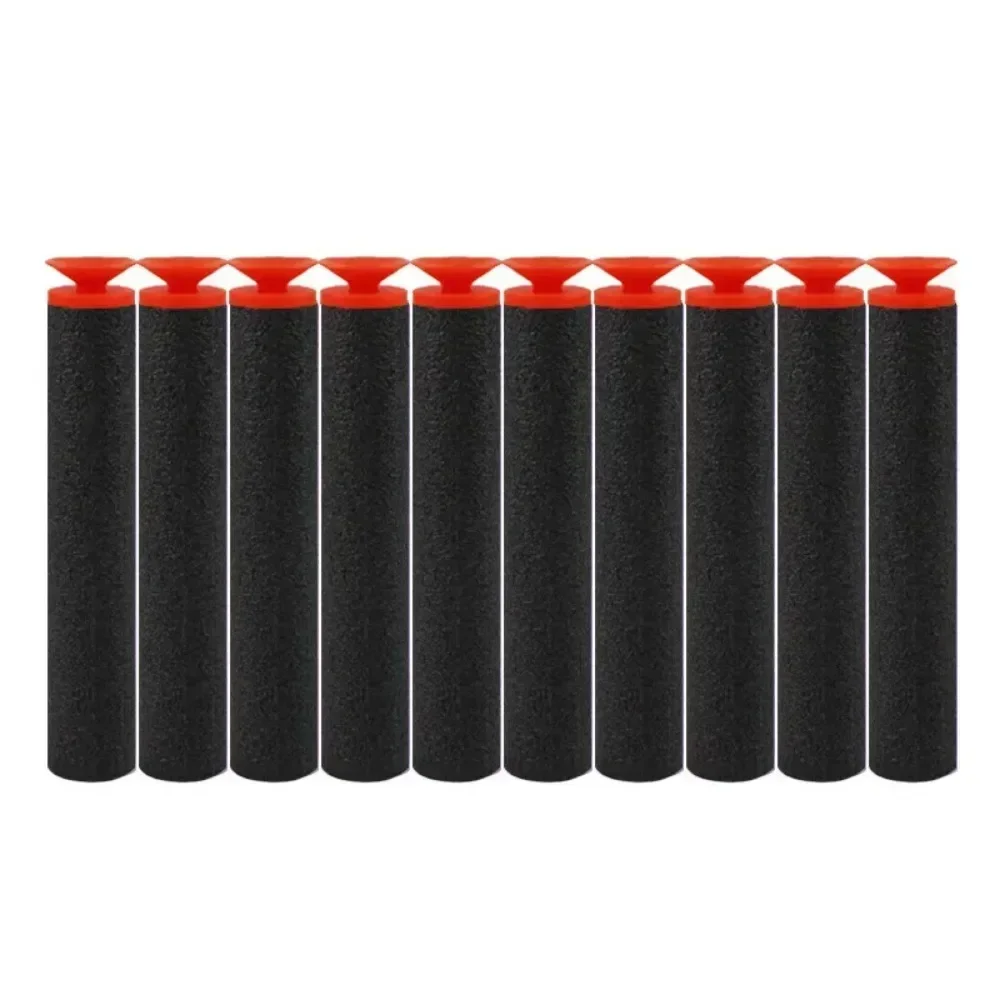 Foam Dart Gun - Black Sucker Head Bullets 7.2cm for