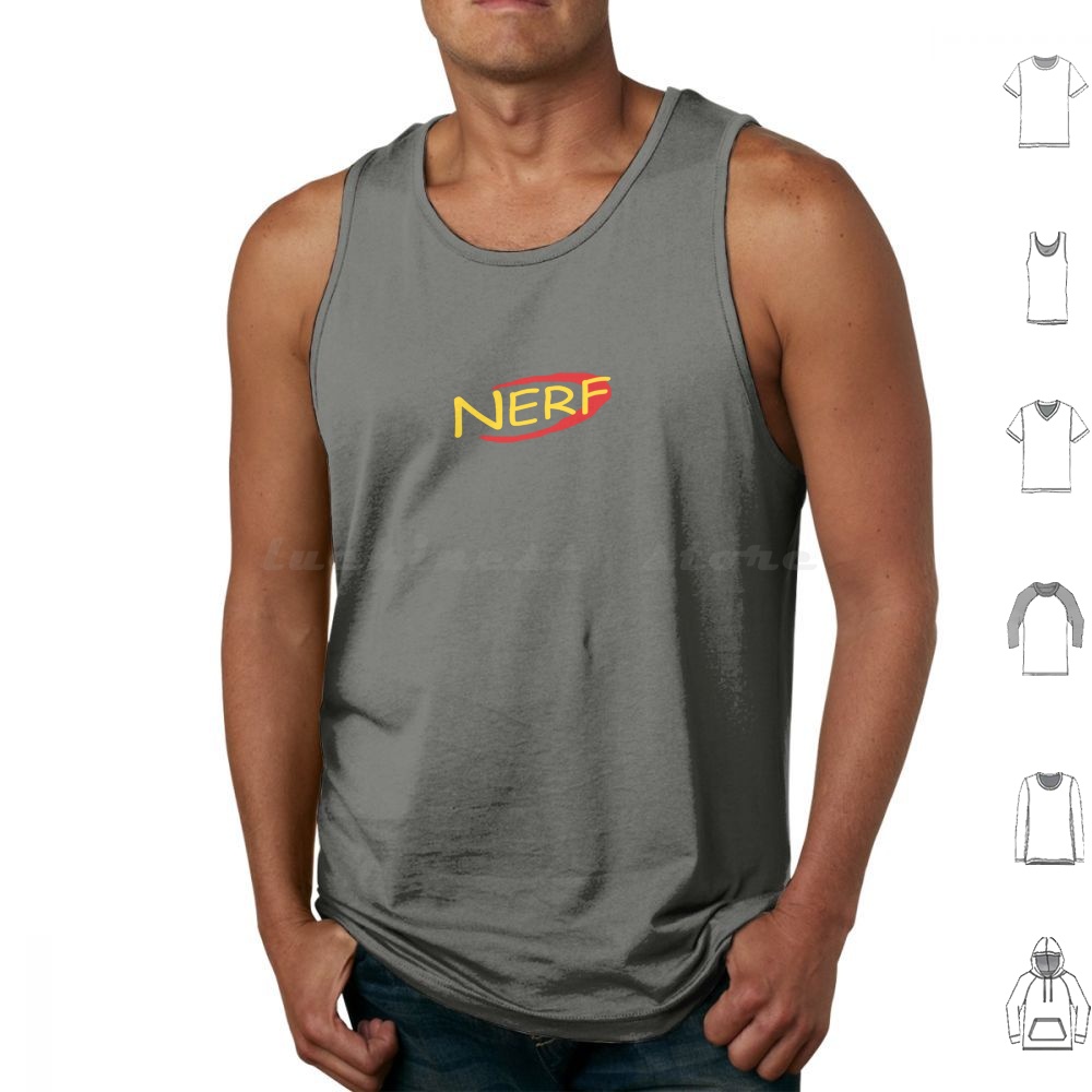 Foam Dart Gun - Nerf ? Tank Tops Vest Sleeveless