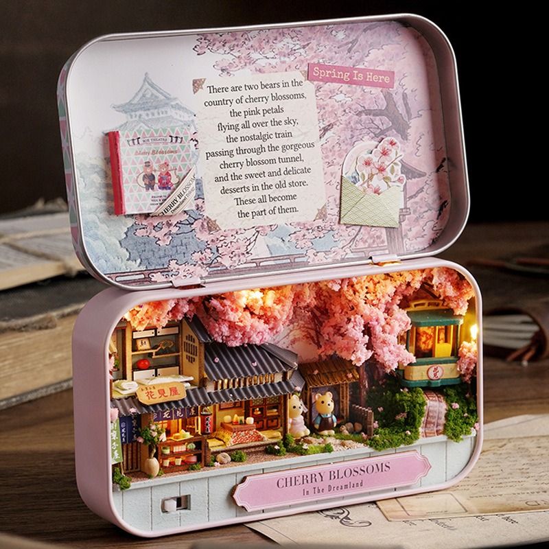 Kids Toys Paris - DIY Miniature Tin Box Theater Kit