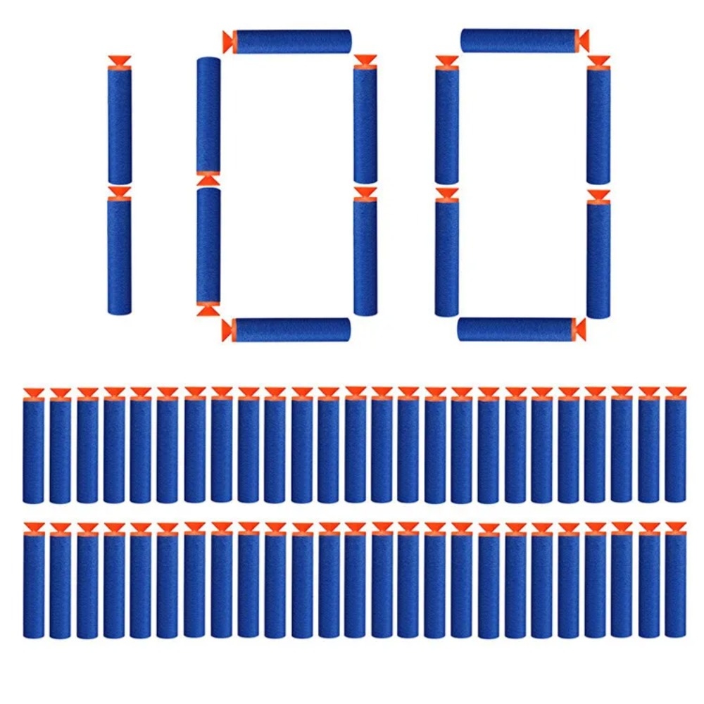 Foam Dart Gun - Foam Bullets High Quality 7.2cm Refill