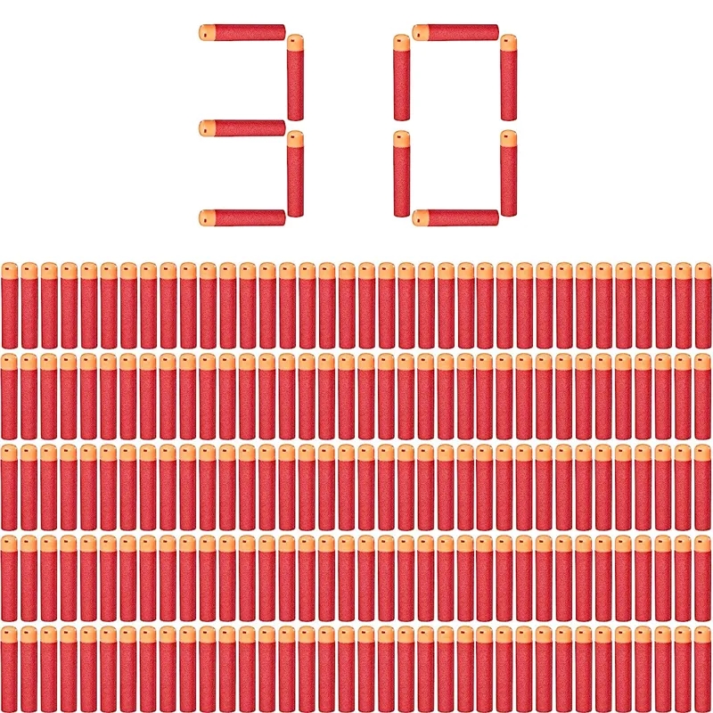 Foam Dart Gun - Mega Darts 30 PCS Refill Pack