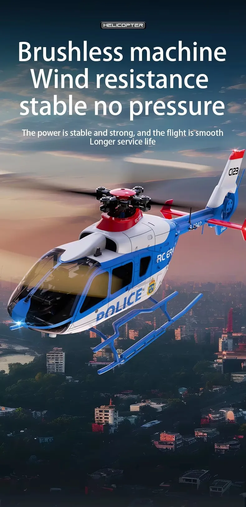 Kids Toys Under 200 - Professional 1/36 RC Helicopter 6CH 6-axis