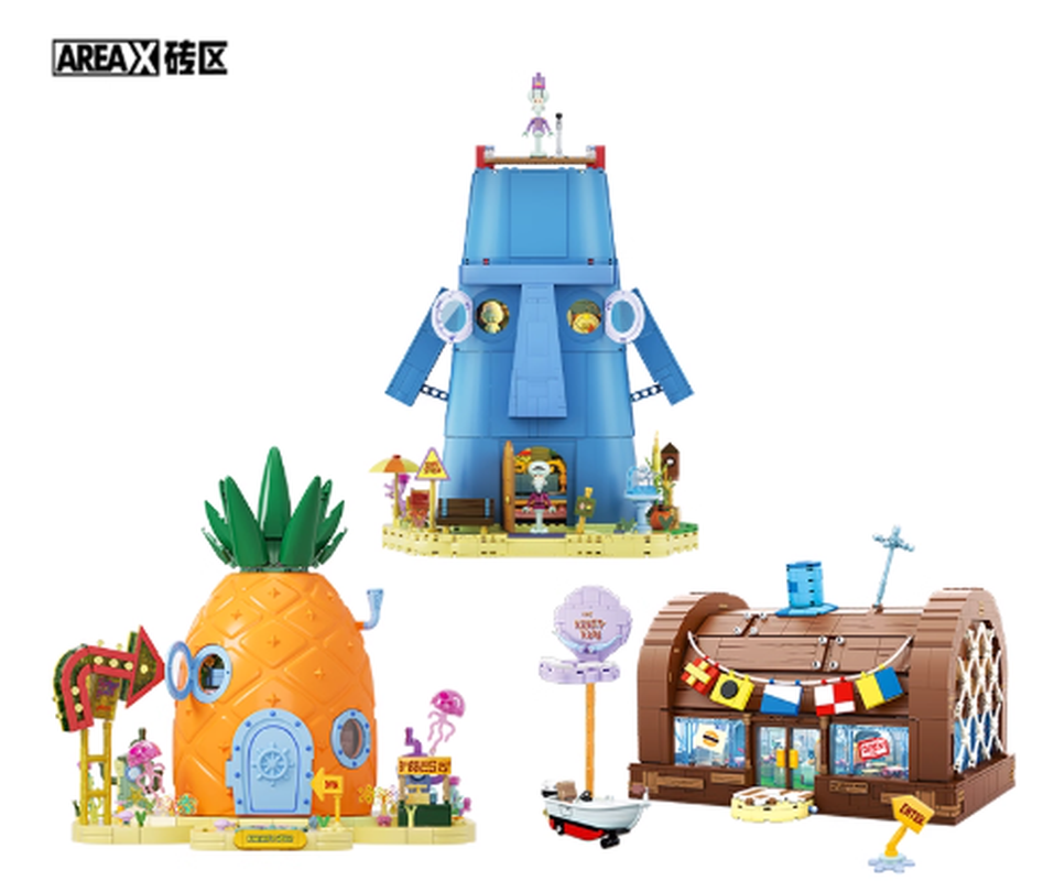 Areax Spongebob Bikini Bottom  - Kids Xbox Toys ulasan dan harga