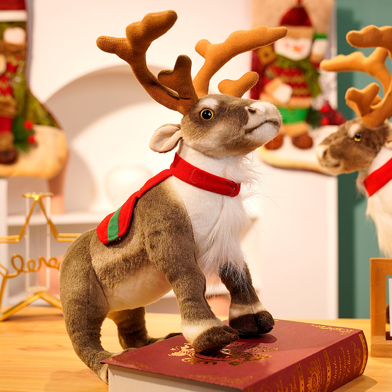Simulation Reindeer Plush Toy  - Best Kids Toys Xmas ulasan dan harga