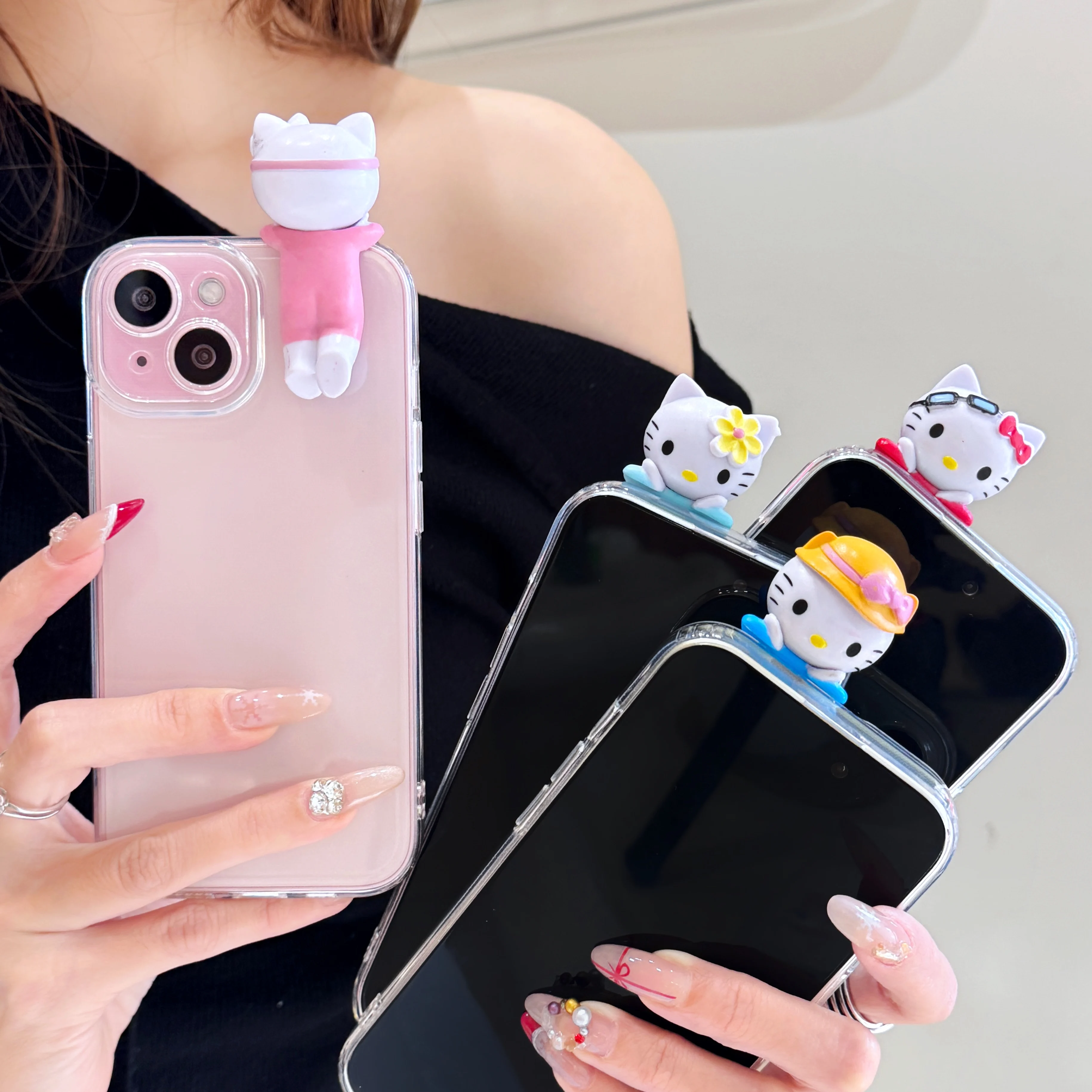 Hello Kitty 3D Pendant Doll Ca - Xiaomi Kids Toys ulasan dan harga