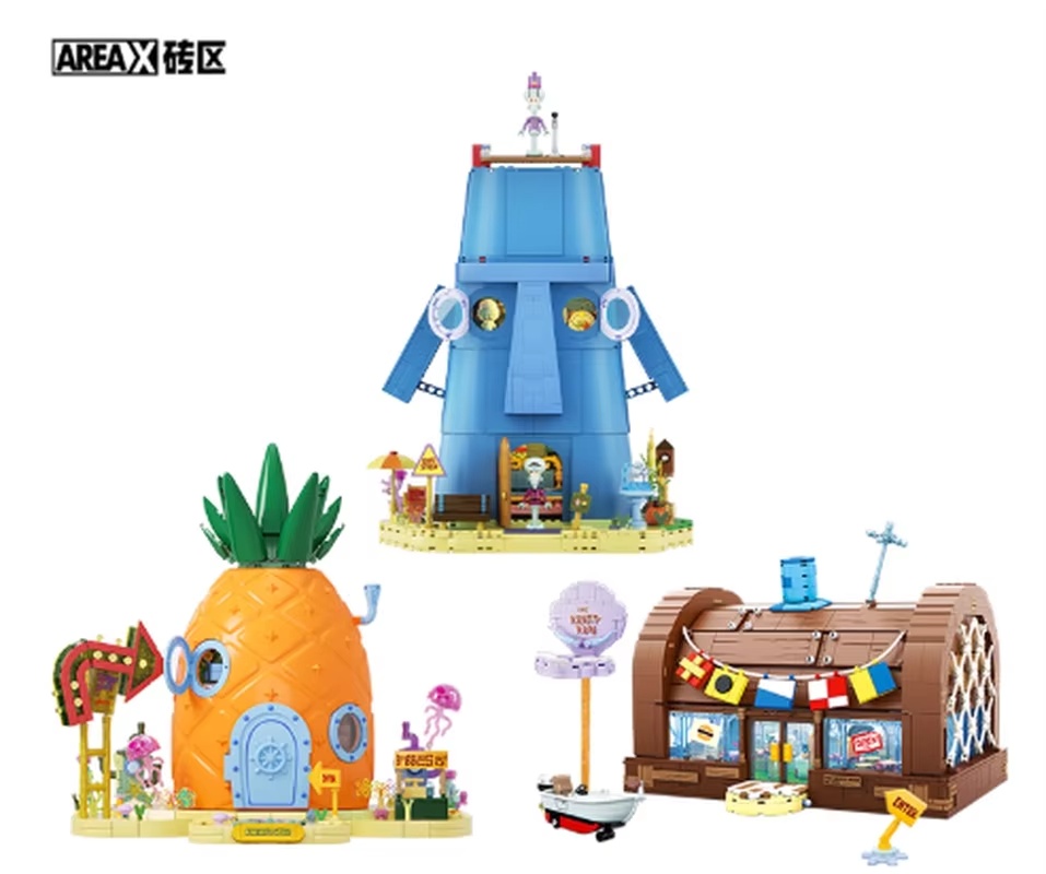 Areax Spongebob Bikini Bottom  - Kids Xbox Toys ulasan dan harga