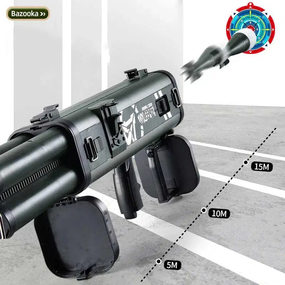 M202 Quadruple Rocket Launcher - Foam Dart Gun ulasan dan harga