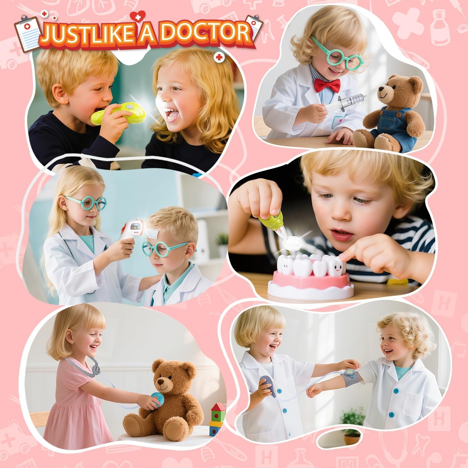 Deluxe Kids Doctor Play Set Pr - Kids Toys Doctor Set ulasan dan harga