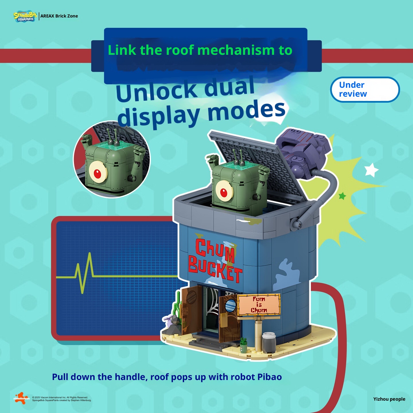 Spongebob Bikini Bottom Drivin - Kids Xbox Toys ulasan dan harga