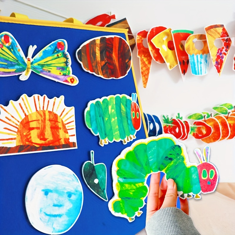 34Pcs The Very Hungry Caterpil - Kids Toys Very ulasan dan harga