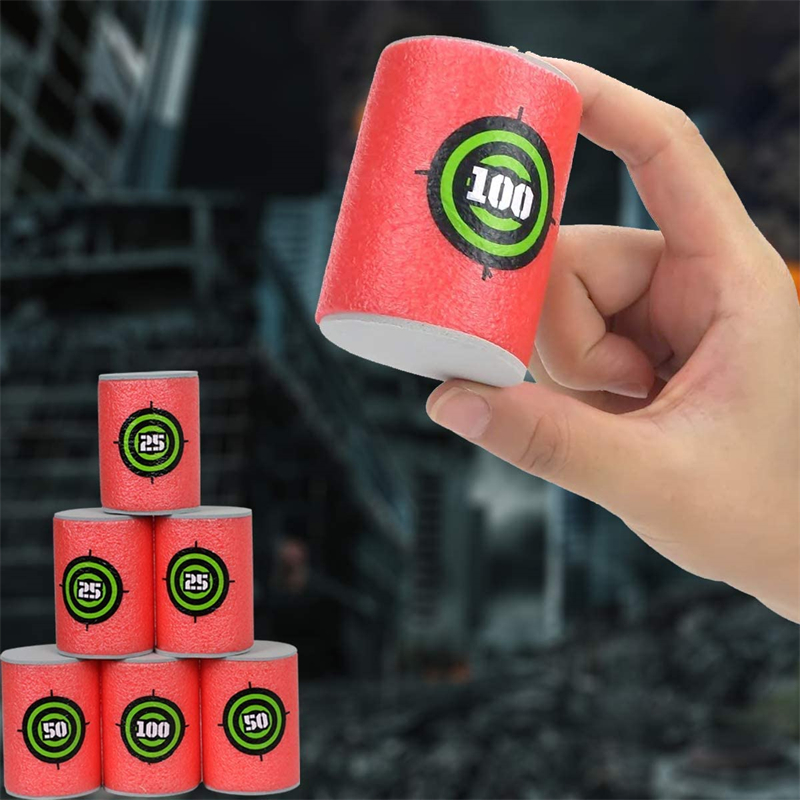 A1  6-30pcs Soft Bullet Target - Foam Dart Gun ulasan dan harga