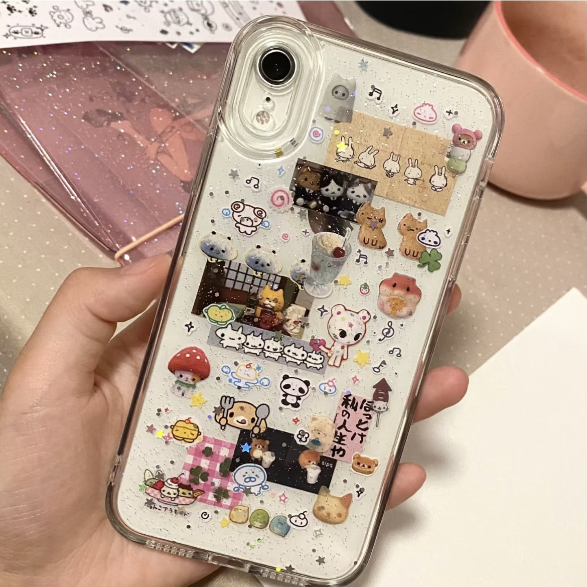 Kawaii Doll Sticker Phone Case - Xiaomi Kids Toys ulasan dan harga