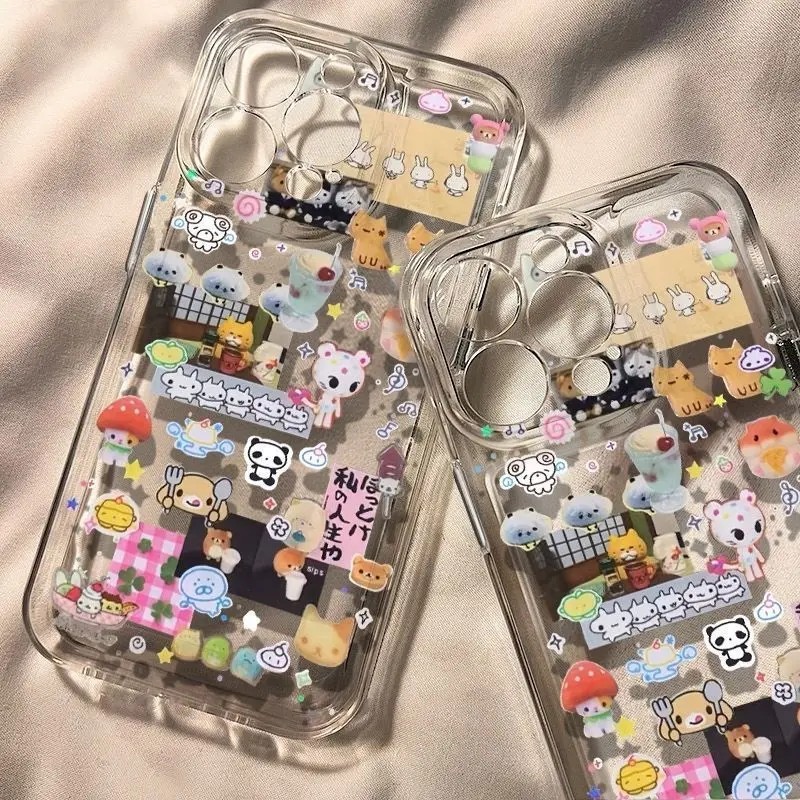 Kawaii Doll Sticker Phone Case - Xiaomi Kids Toys ulasan dan harga