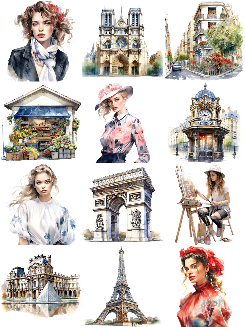Vogue Paris Stickers Crafts An - Kids Toys Paris ulasan dan harga