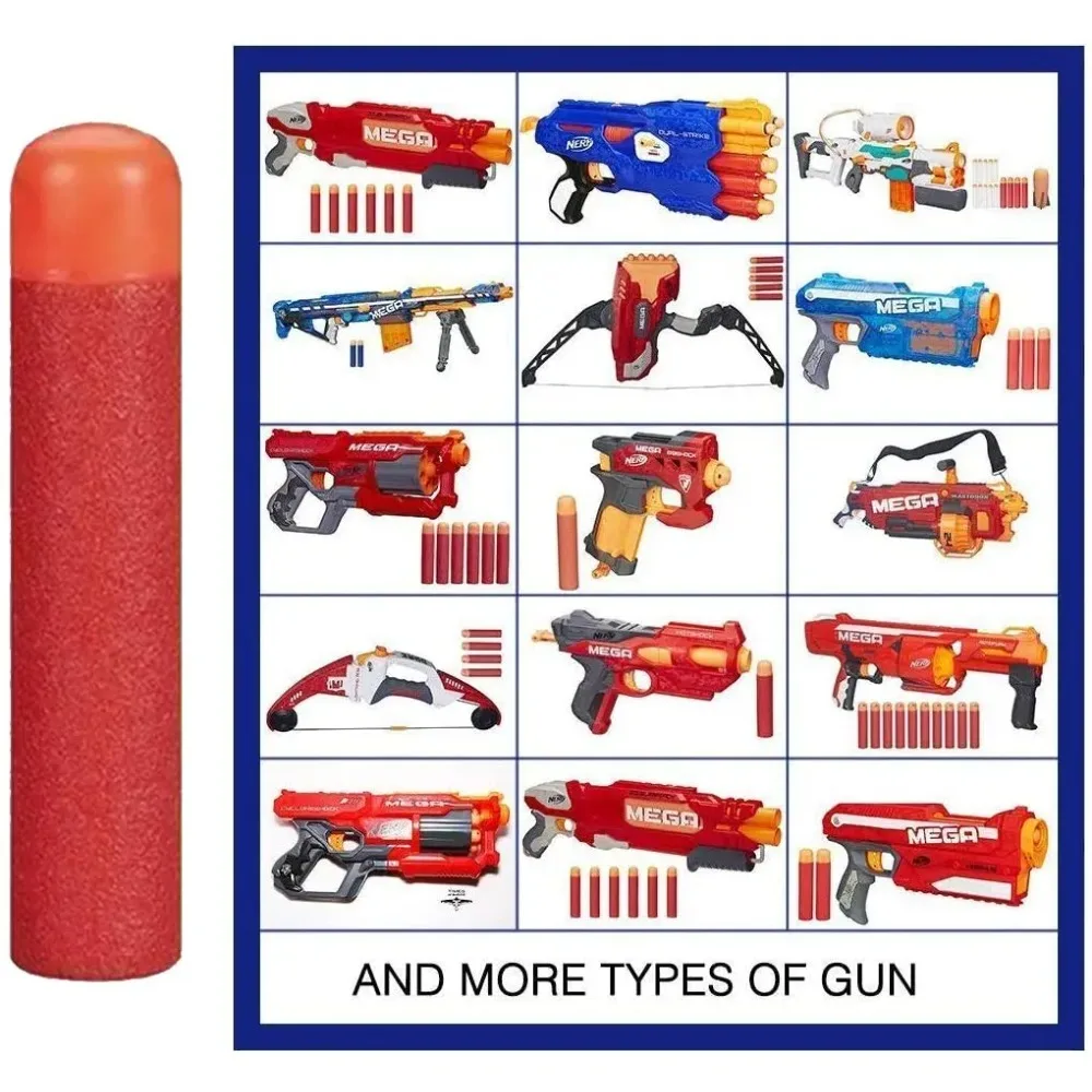 120 Pack Refill Darts 9.5cm Fo - Foam Dart Gun ulasan dan harga