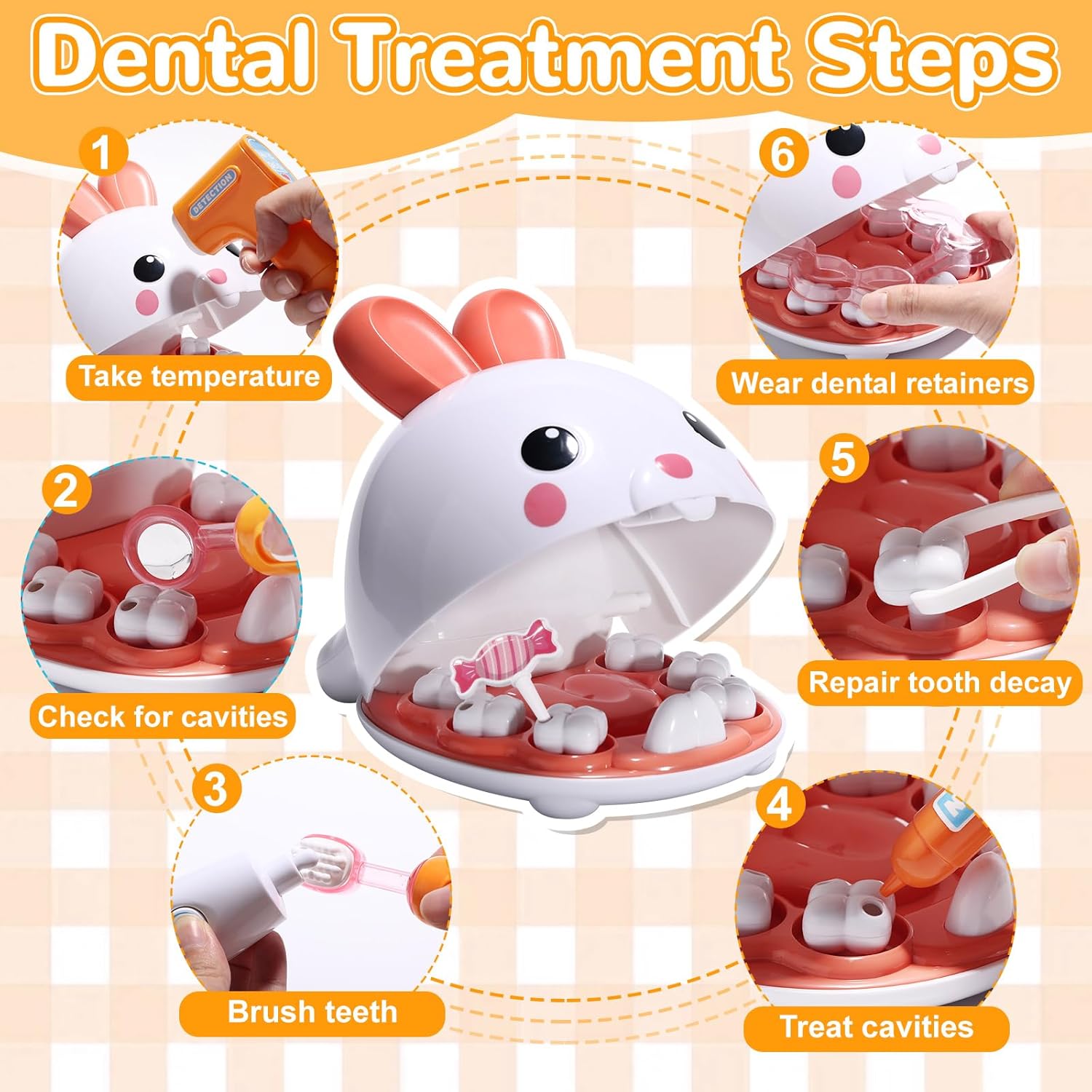 Dentist Kit Pretend Play Set T - Kids Toys Doctor Set ulasan dan harga