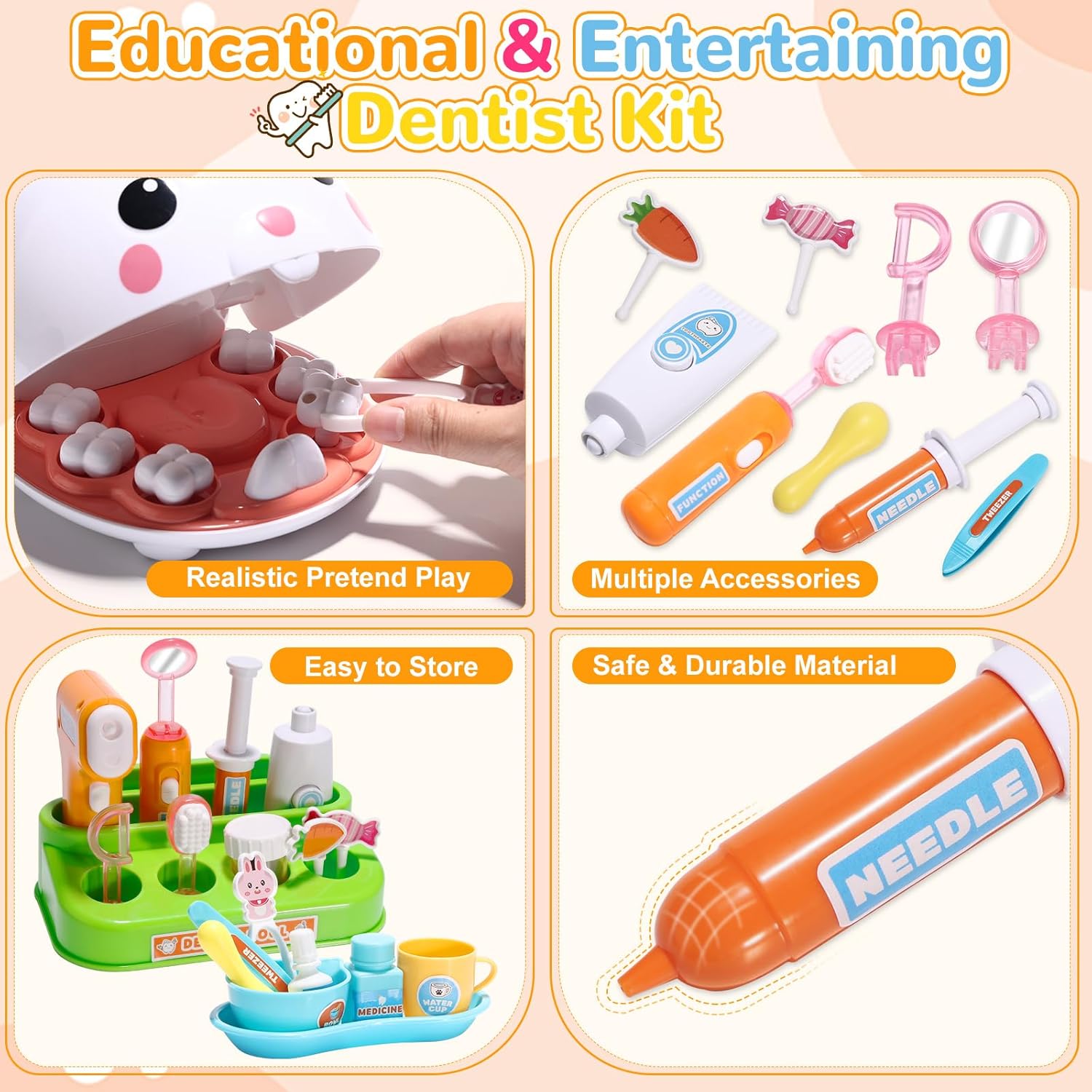 Dentist Kit Pretend Play Set T - Kids Toys Doctor Set ulasan dan harga