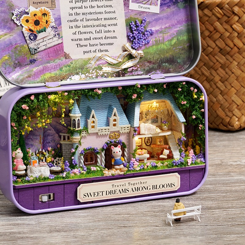 DIY Miniature Tin Box Theater  - Kids Toys Paris ulasan dan harga
