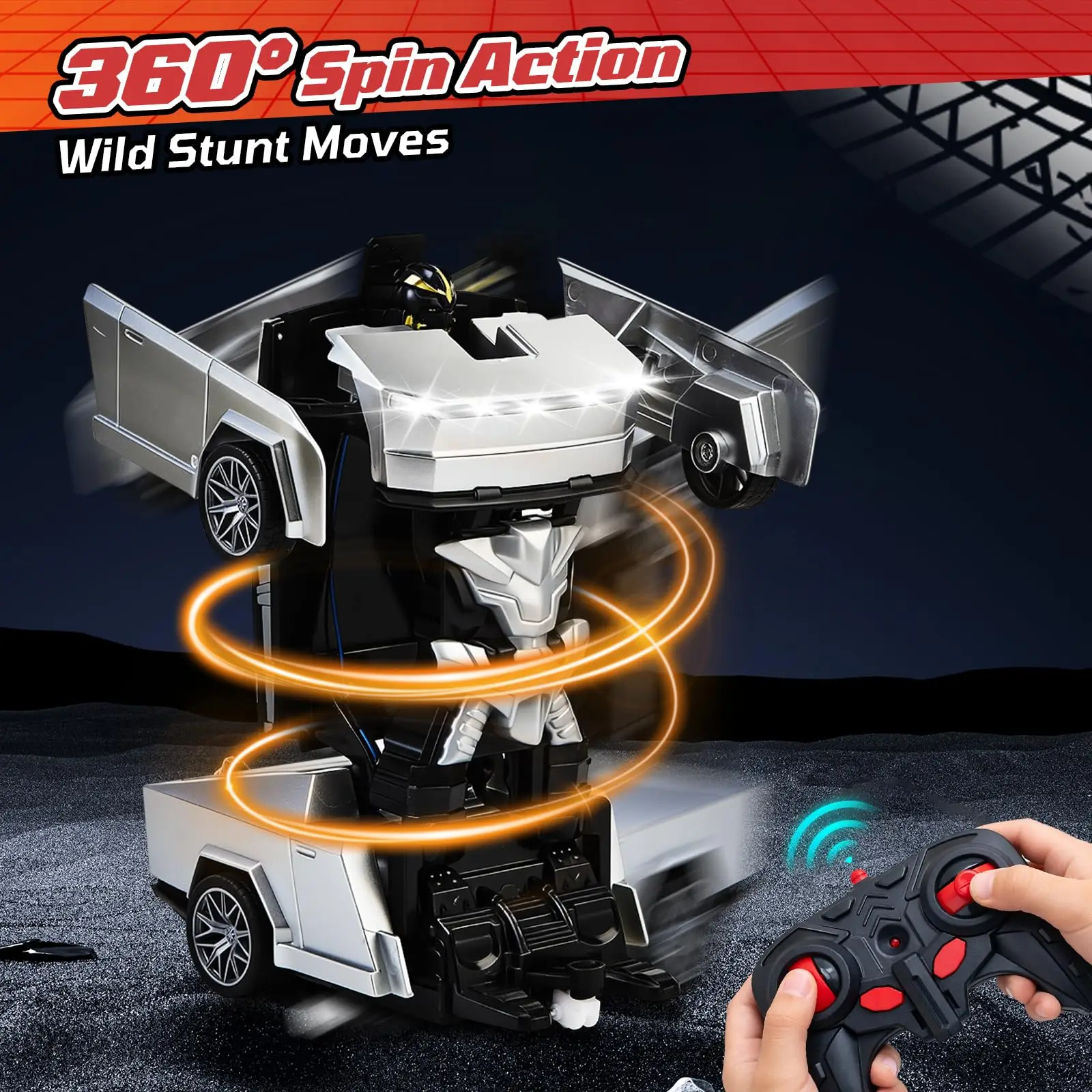 2.4GHz RC Transforming Robot C - Kids Xbox Toys ulasan dan harga