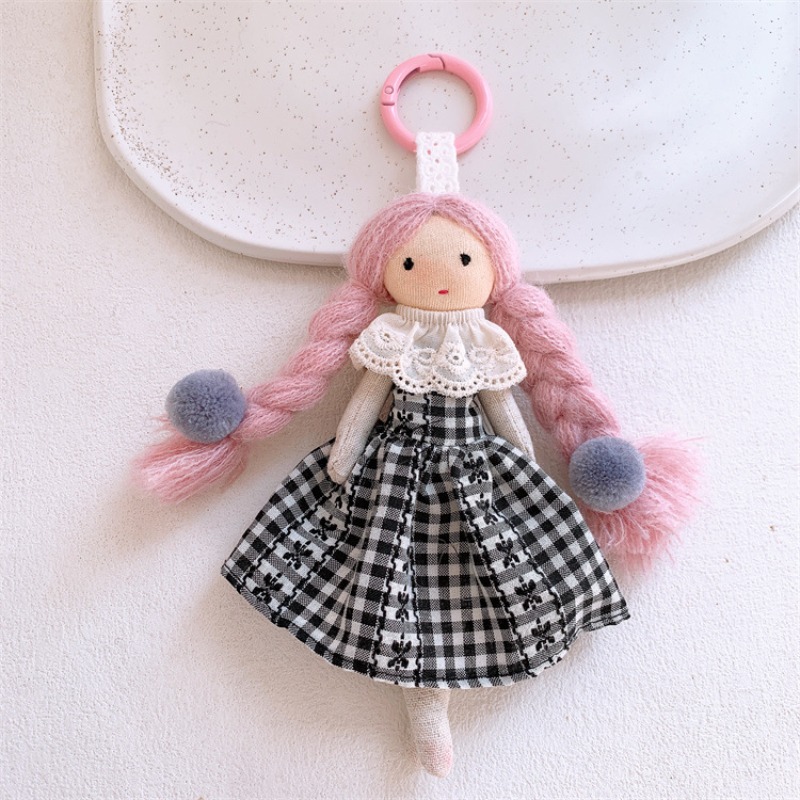 Cute Braid Doll Bag Charm Swee - Kids Toys Supplier ulasan dan harga