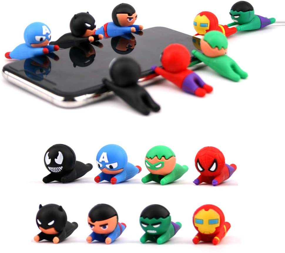 Cartoon USB Data Line Head Bit - Xiaomi Kids Toys ulasan dan harga