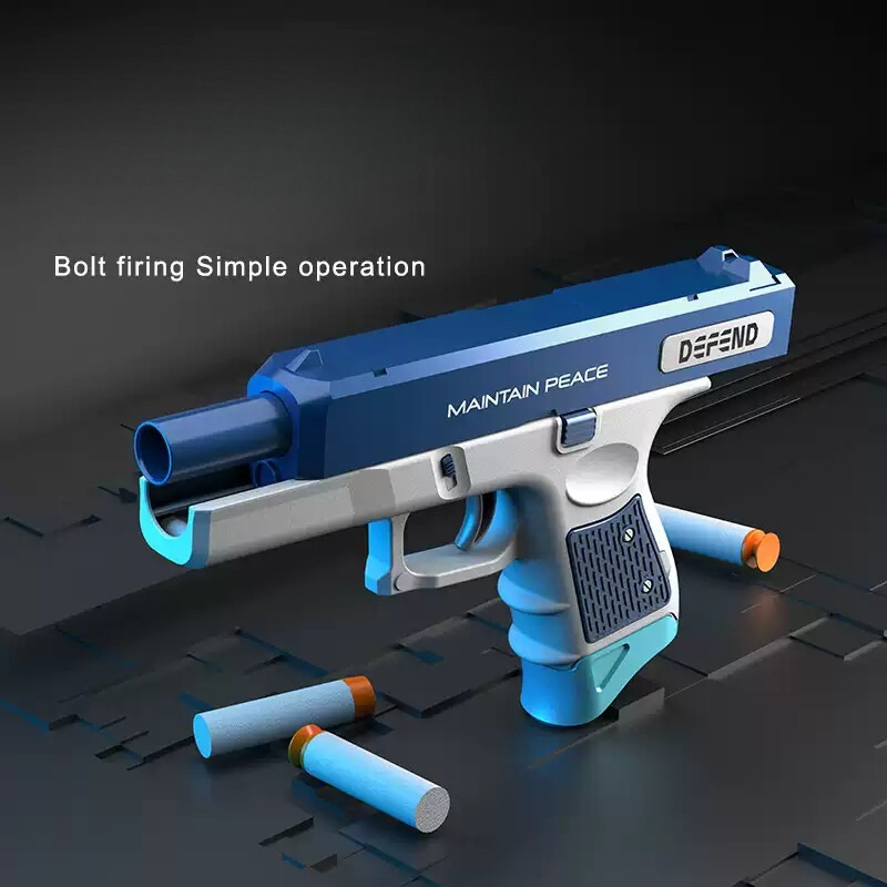 Soft Dart Launcher Realistic T - Foam Dart Gun ulasan dan harga