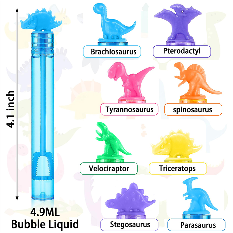 12/24PCS Dinosaur Theme Soap B - Kids Toys Youtube ulasan dan harga