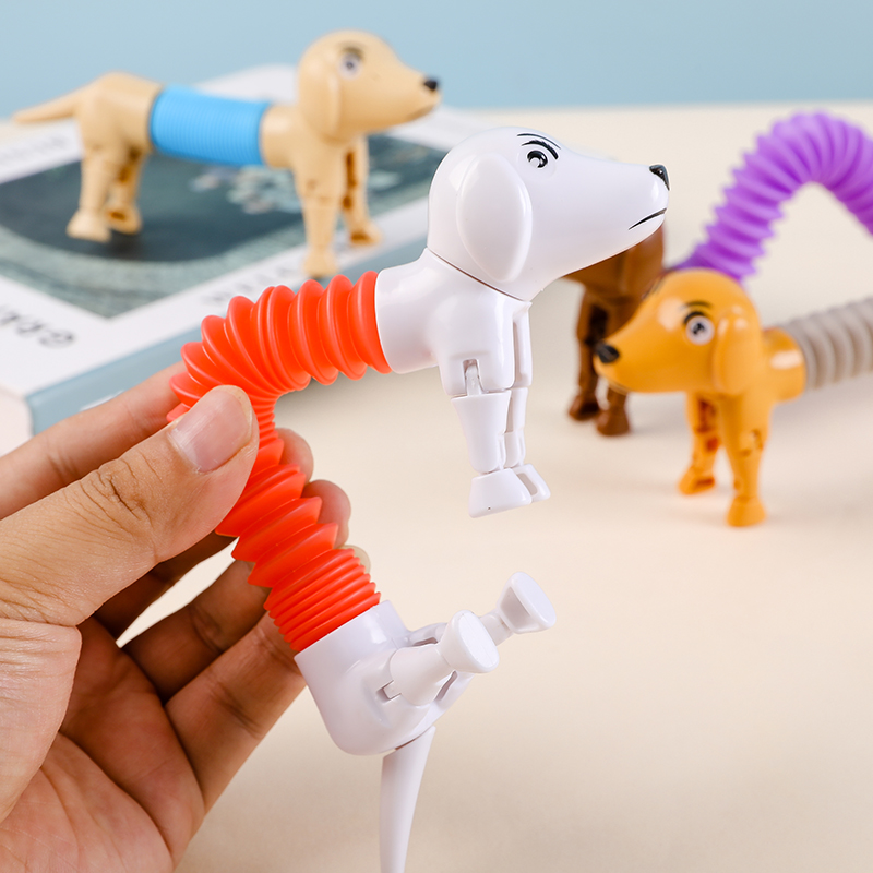 Novelty Spring Dog Pop Tubes S - Kids Toys Youtube ulasan dan harga