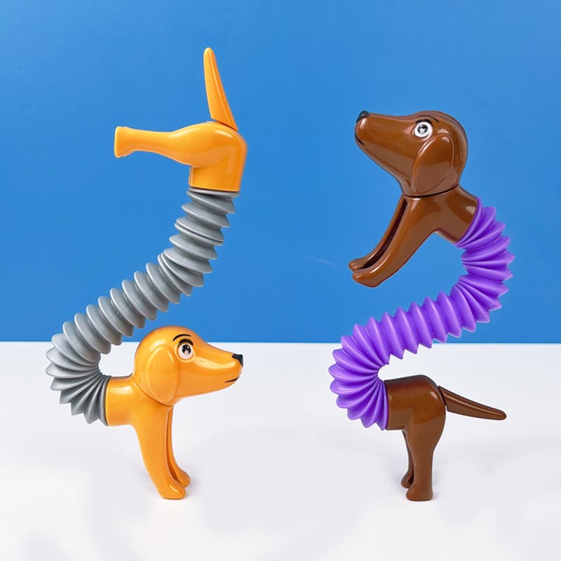 Novelty Spring Dog Pop Tubes S - Kids Toys Youtube ulasan dan harga