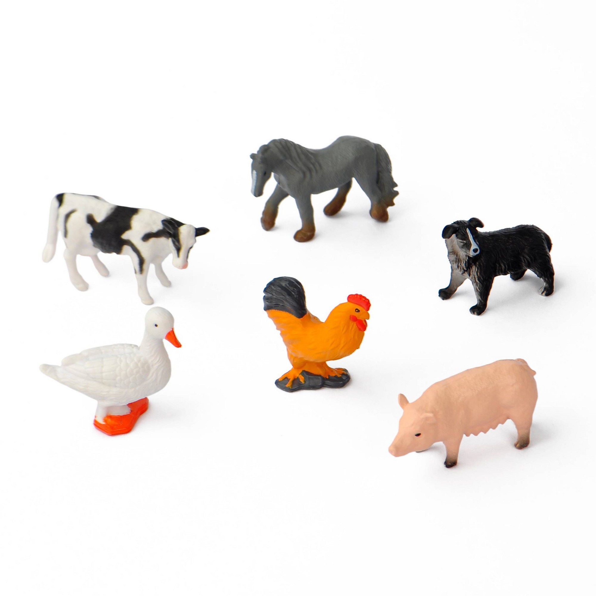 6ct Mini Animal Figurines In S - Kids Toys Youtube ulasan dan harga