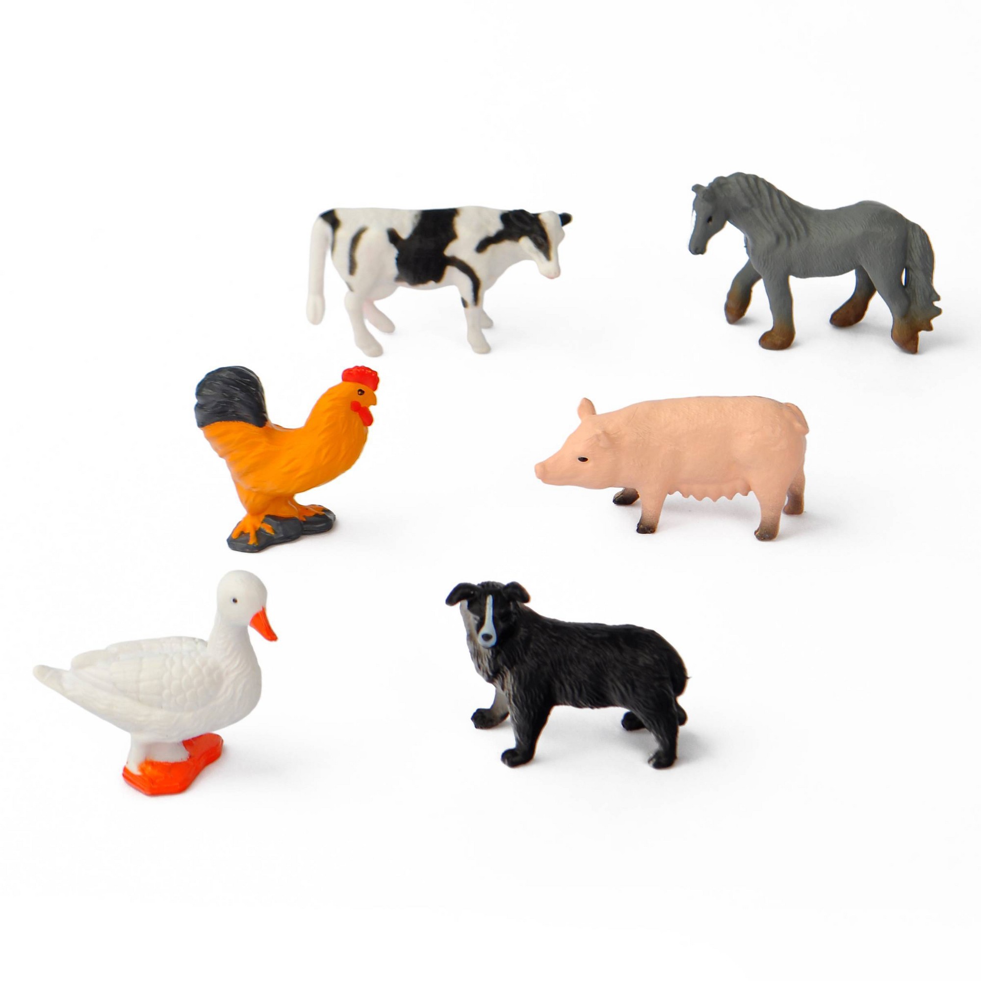 6ct Mini Animal Figurines In S - Kids Toys Youtube ulasan dan harga