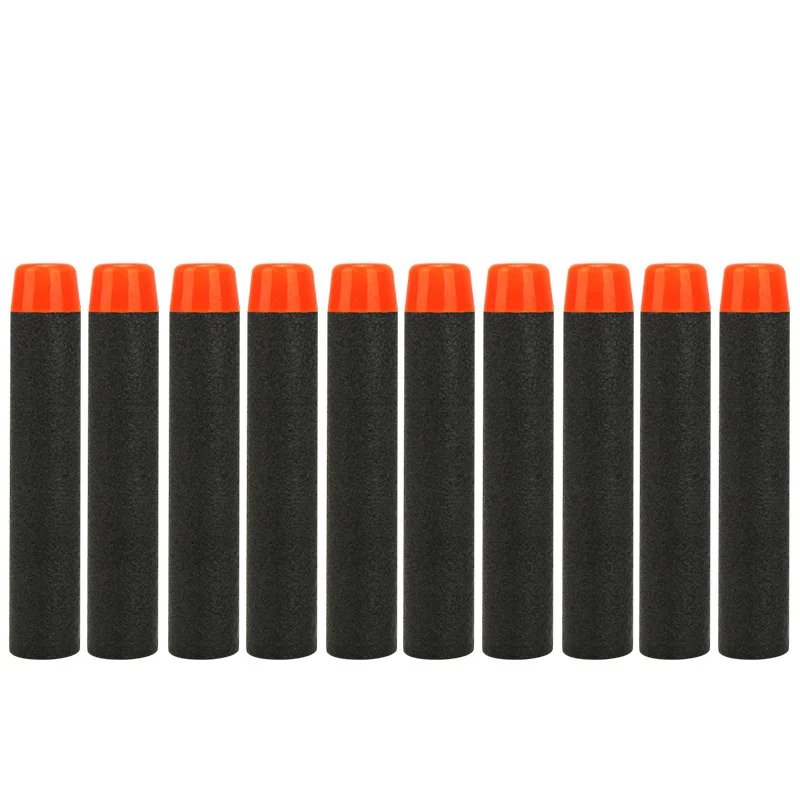 W1-Black Solid Round Head Bull - Foam Dart Gun ulasan dan harga