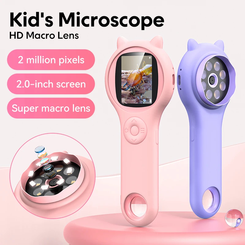 Kids Microscope Handheld Magni - Kids Toys Under 200 ulasan dan harga