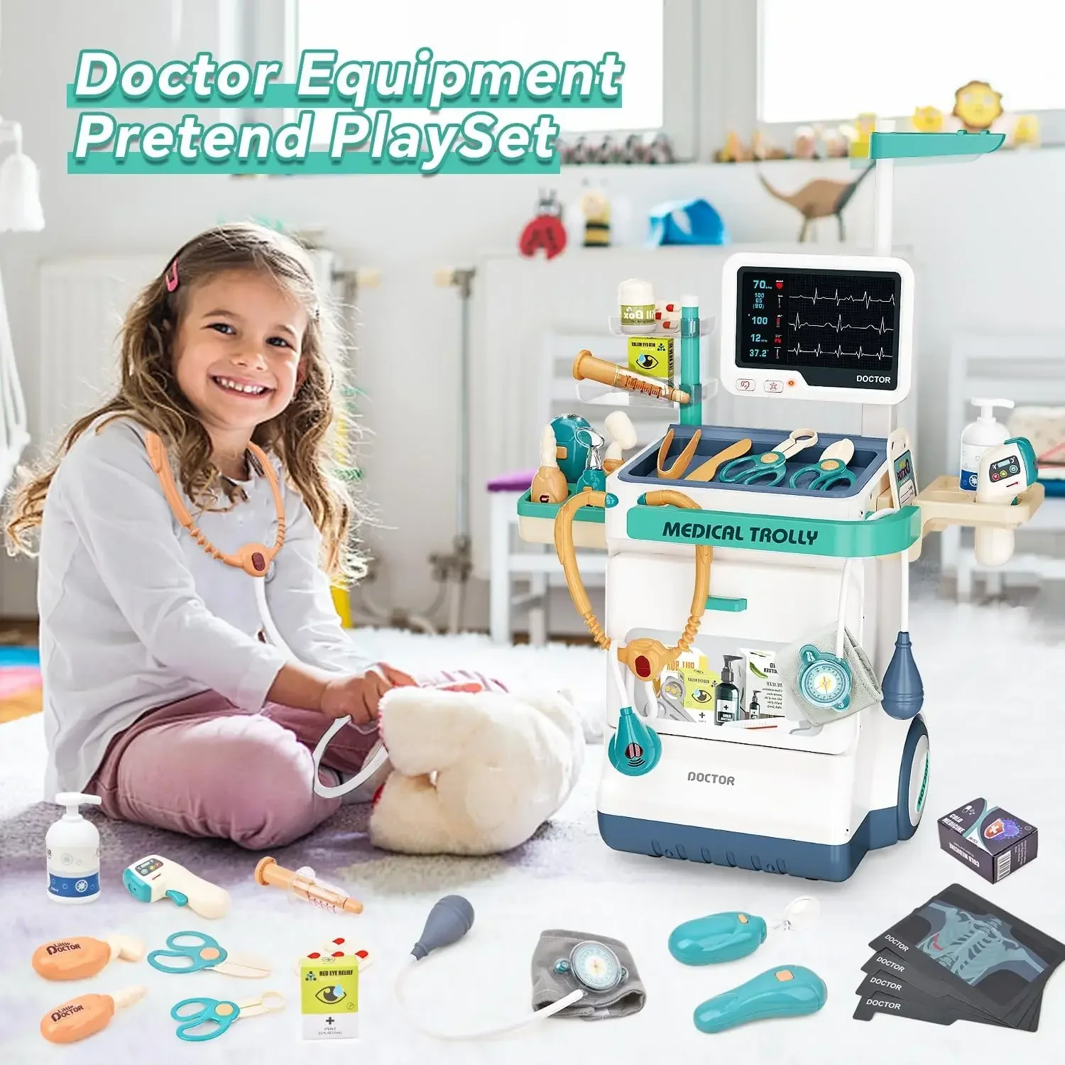 Doctor Medical Play Set Doctor - Kids Toys Doctor Set ulasan dan harga
