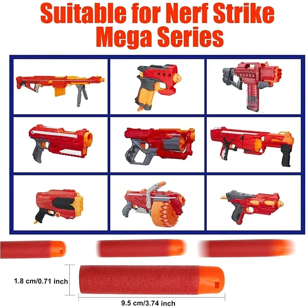 36PCS Mega Dart Refill Pack 9. - Foam Dart Gun ulasan dan harga