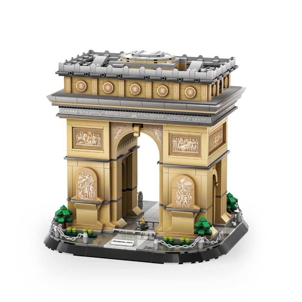 MOC FamousArchitecture Model B - Kids Toys Paris ulasan dan harga
