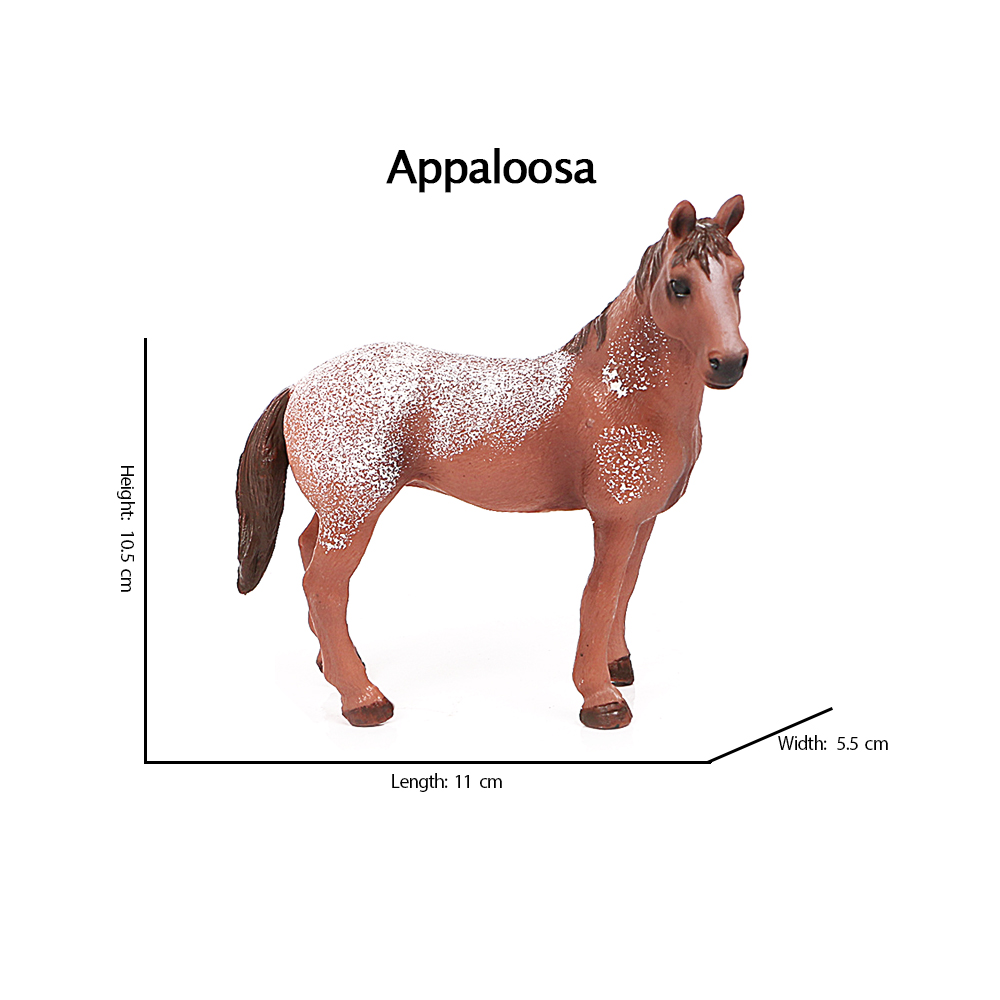 Horse Figurine Plastic Farm An - Kids Toys Under 200 ulasan dan harga