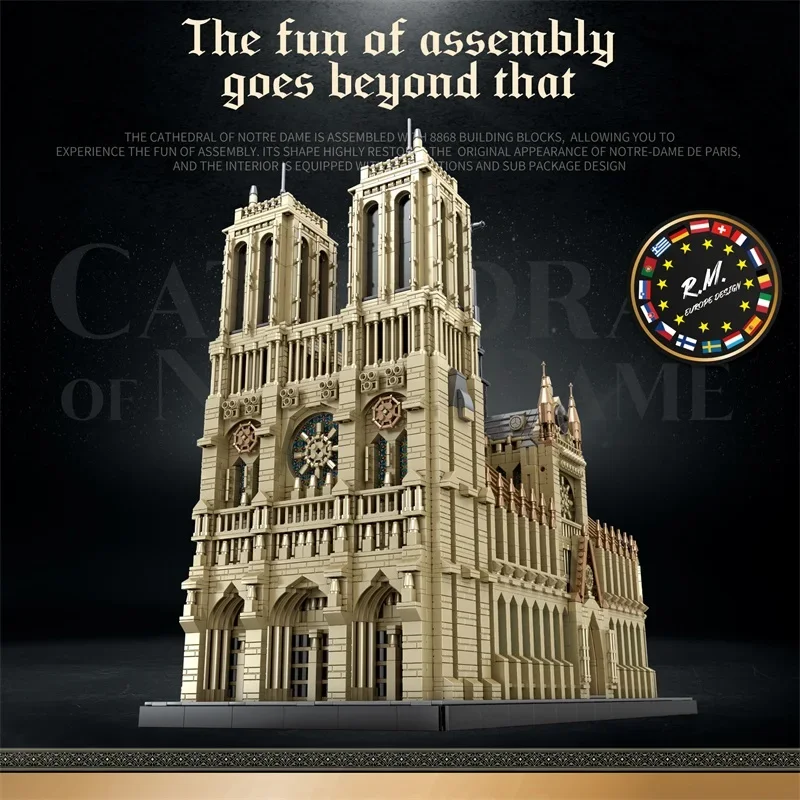 NEW 8868Pcs World Famous Archi - Kids Toys Paris ulasan dan harga