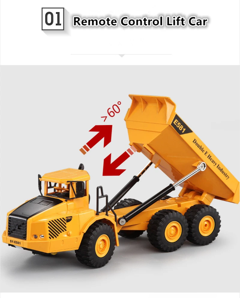 Remote Control Dump Truck RC 1 - Kids Toys Under 50 ulasan dan harga