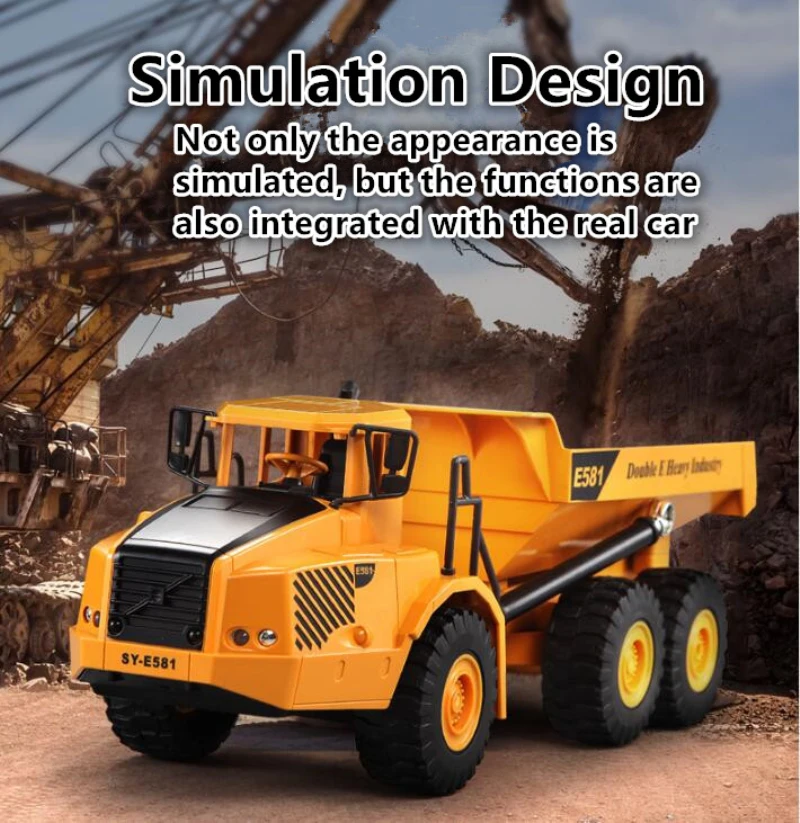 Remote Control Dump Truck RC 1 - Kids Toys Under 50 ulasan dan harga
