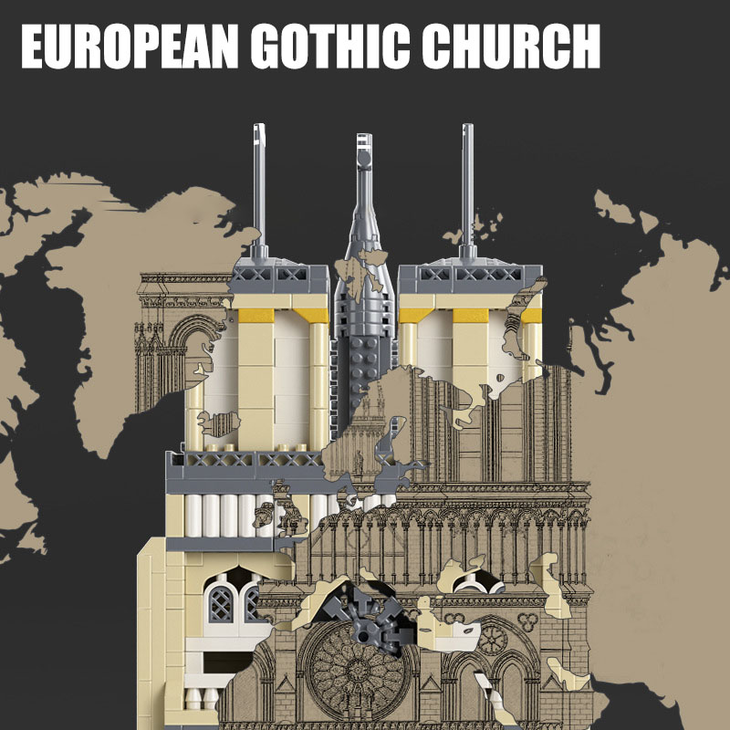 City Notre-Dame de Paris Archi - Kids Toys Paris ulasan dan harga