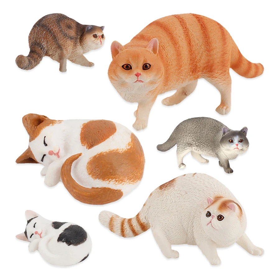 Cat Model Toys Farm Animals Mi - Kids Toys Under 200 ulasan dan harga