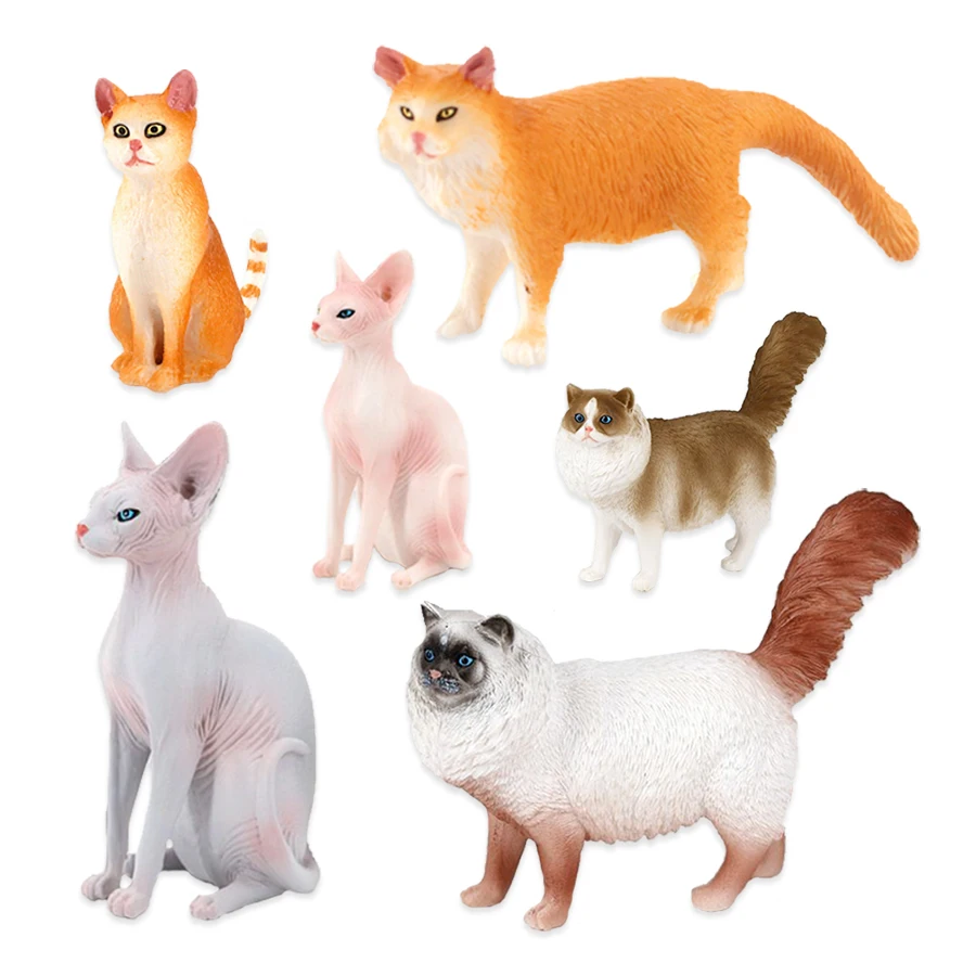 Cat Model Toys Farm Animals Mi - Kids Toys Under 200 ulasan dan harga