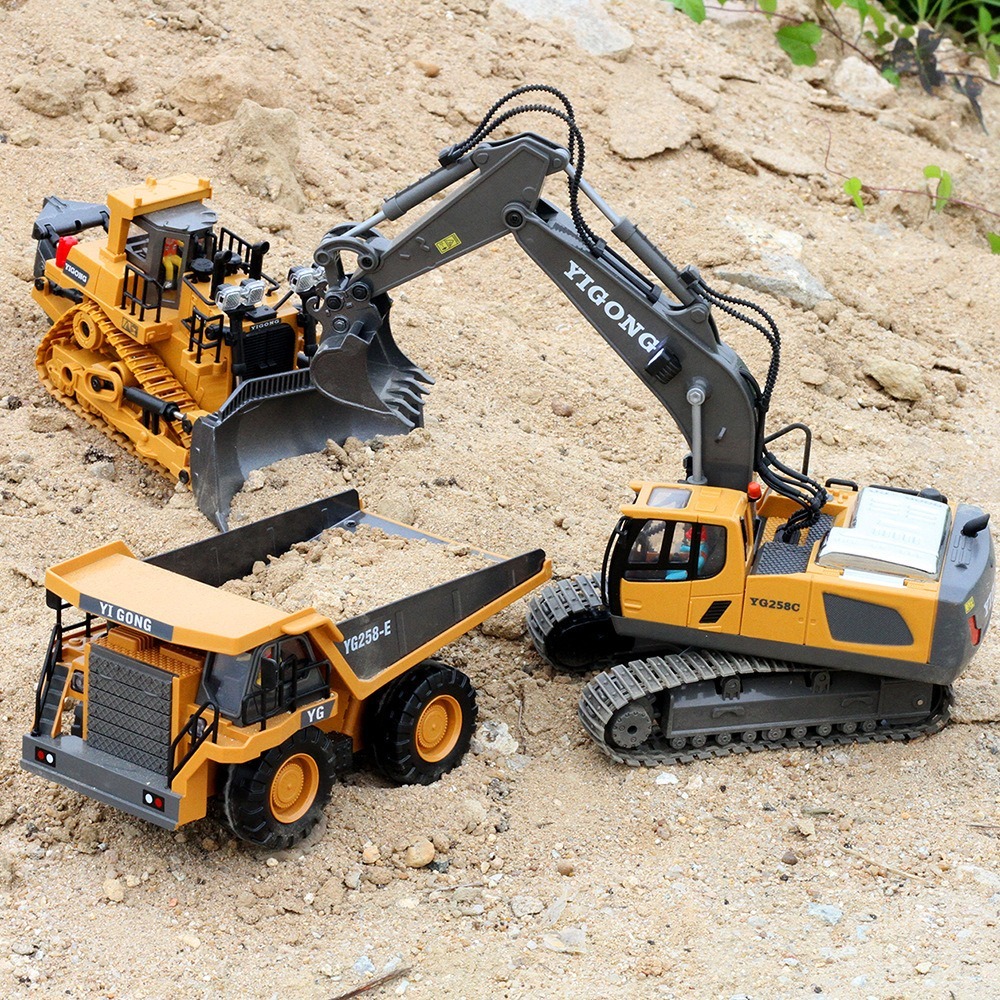 2.4G Remote Control Excavator  - Kids' Toys Channel ulasan dan harga