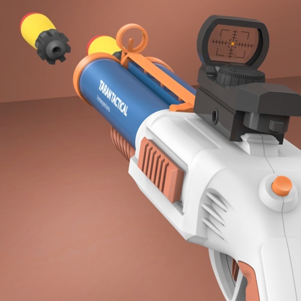 Double Barrel Soft Bullet Toy  - Foam Dart Gun ulasan dan harga