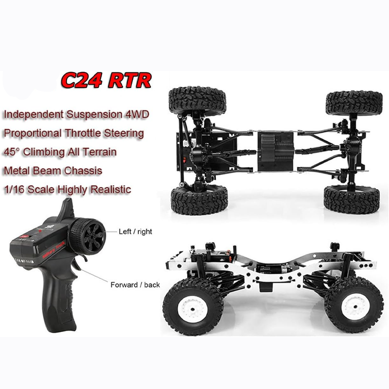 1:16 4WD RC Rock Crawler WPL C - Kids Toys Very ulasan dan harga