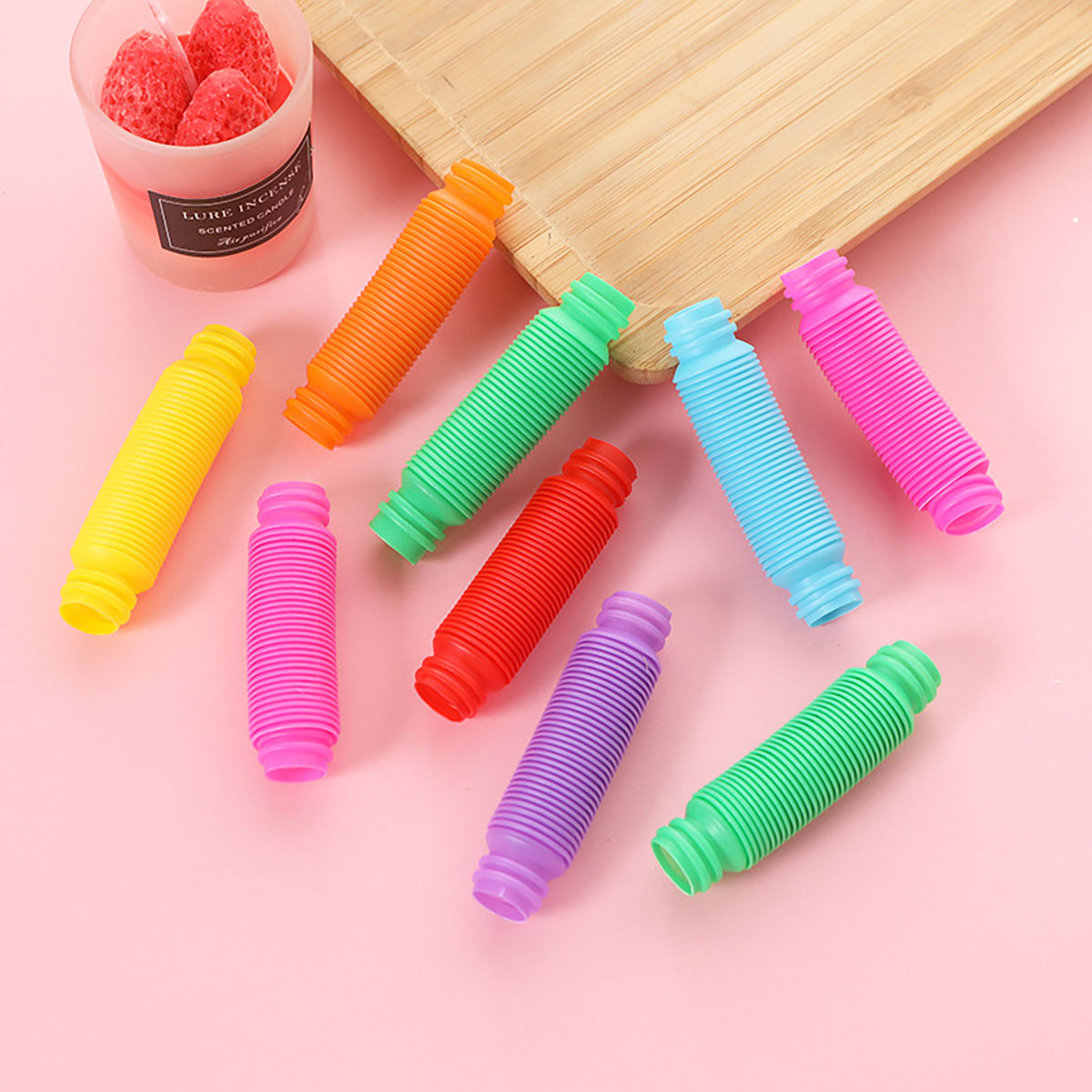 10-30PCS Colorful Telescopic T - Kids Toys Youtube ulasan dan harga