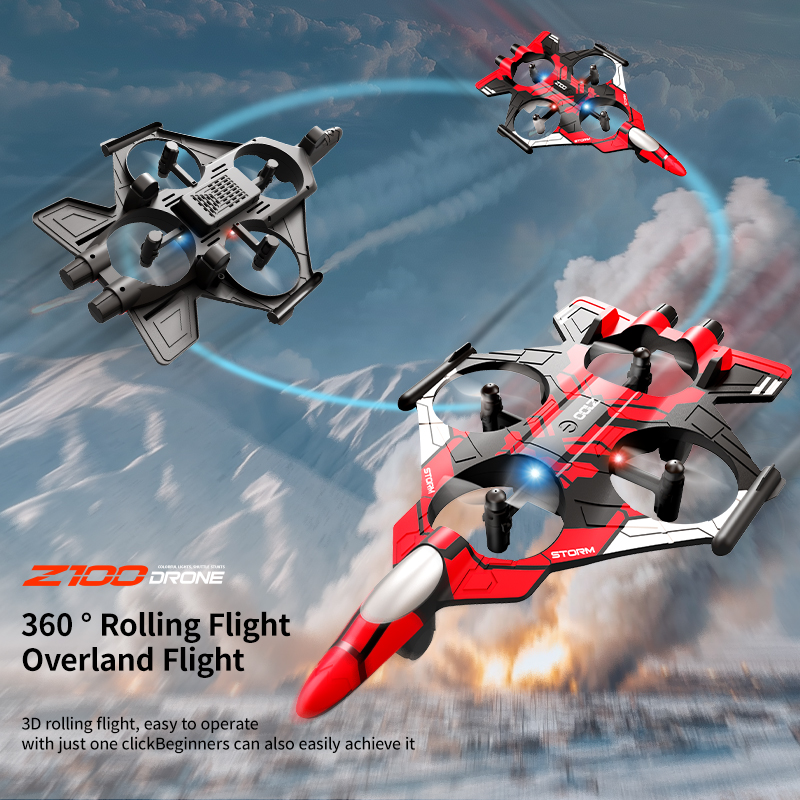 2025New Fighter Quadcopter Dro - Kids' Toys Channel ulasan dan harga
