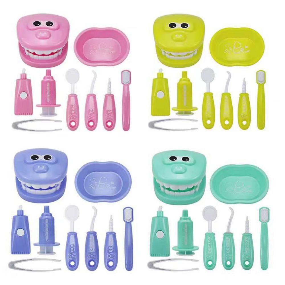 9PCS Simulation Dentist Play S - Kids Toys Doctor Set ulasan dan harga