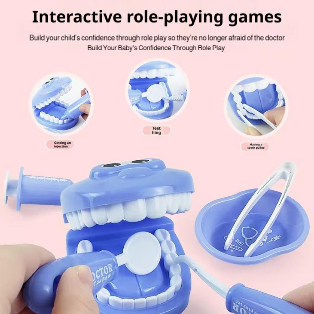 9PCS Simulation Dentist Play S - Kids Toys Doctor Set ulasan dan harga